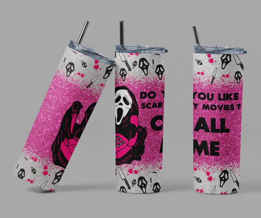 Call Me Scream Tumbler (Pre-Order)