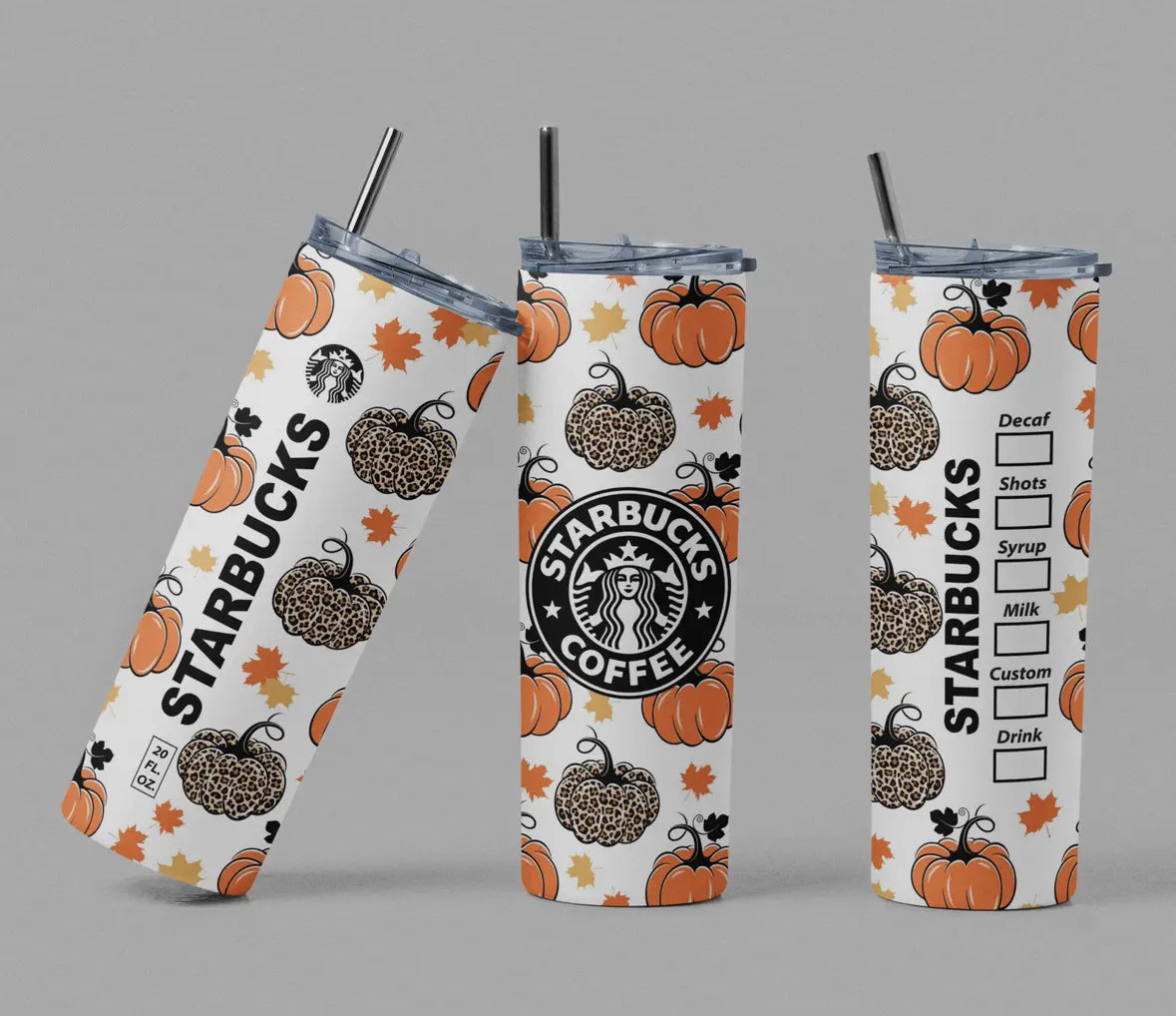 Pumpkin Spice Tumbler (Pre-Order)