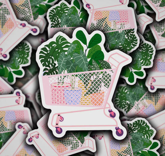 Shopping Cart Sticker (Pre-Order)