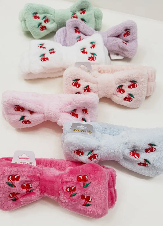 Cherry Spa Headband (Pre-Order)