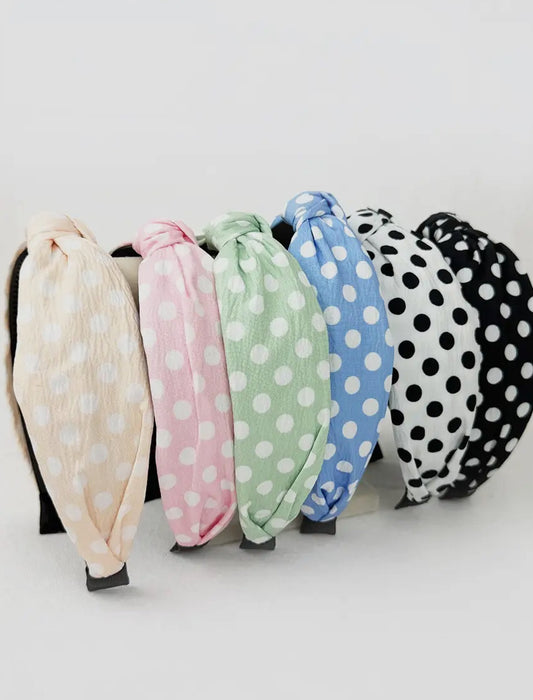 Polkadot Knot Headband (Pre-Order)
