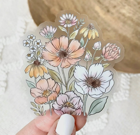 Wildflower Bunch Sticker