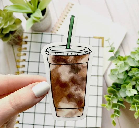 Iced Coffee Sticker