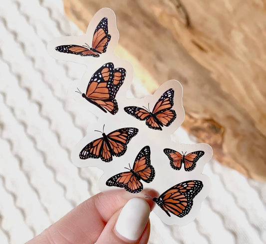 Flying Butterflies Sticker