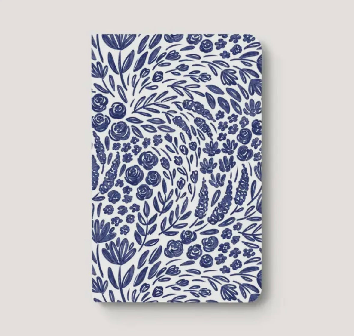 Porcelain Floral Dotted Notebook