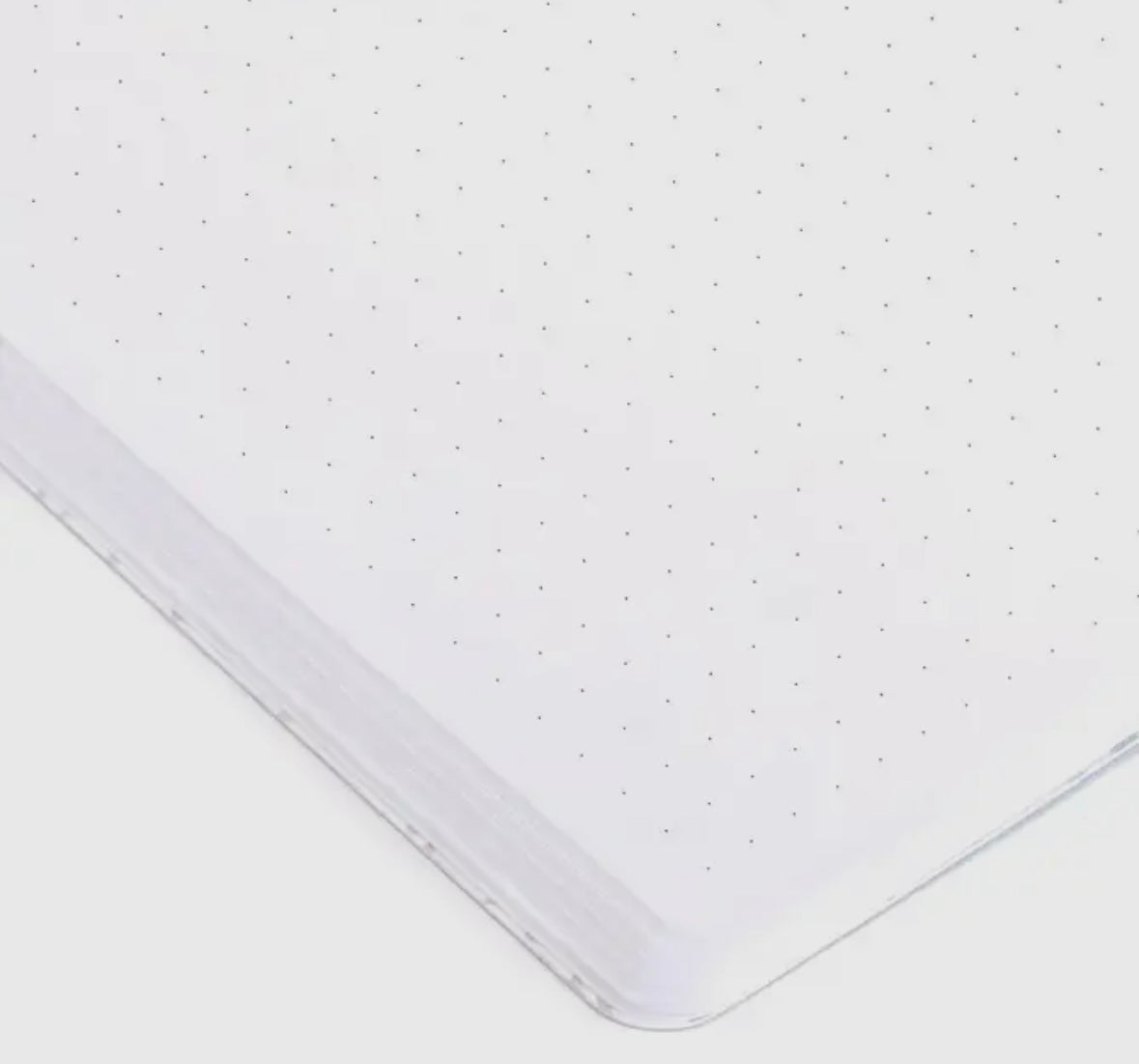 Pressed Floral Dotted Notebook