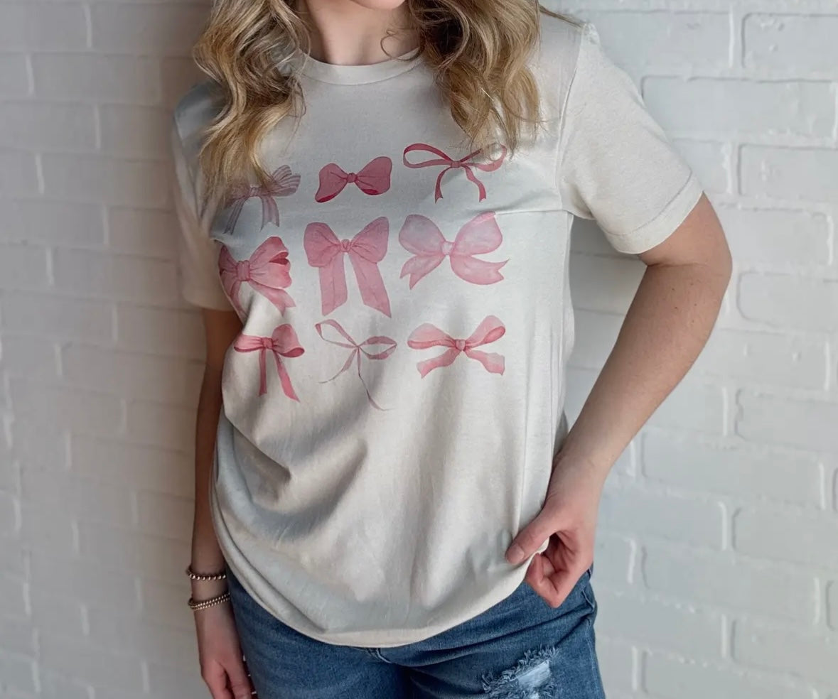 Bow Graphic Tee